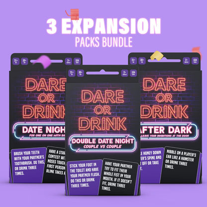 3 Expansion Packs Bundle (Date Night, After Dark, Double Date Night)