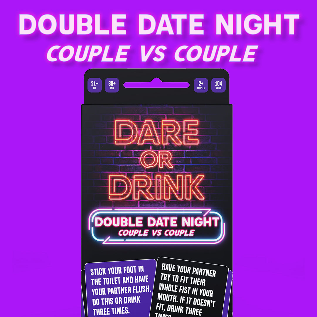 Dare or Drink + 3 Expansion Packs Bundle (Date Night, After Dark, Double Date Night)